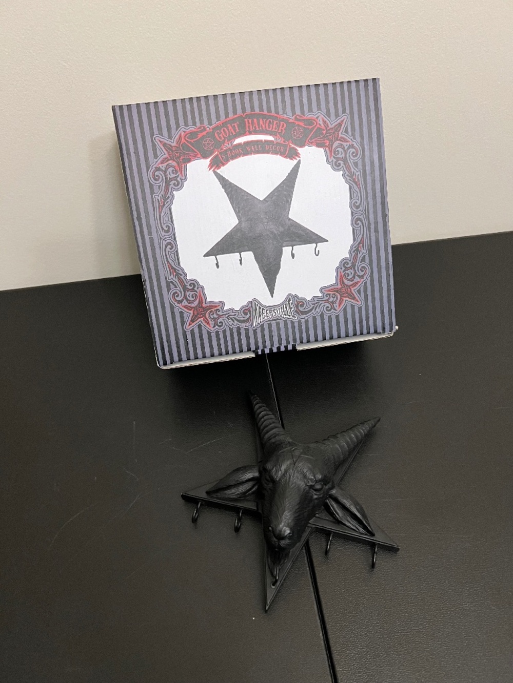 Kreepsville Baphomet Pentagram Wall Hanger